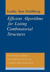 Enlarge image Cover: Efficient Algorithms for Listing Combinatorial Structures - Cambridge University Press