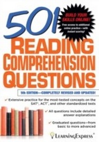 Enlarge image Cover: 501 Reading Comprehension Questions - LearningExpress LLC