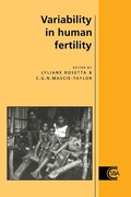 Cover: Variability in Human Fertility - Cambridge University Press