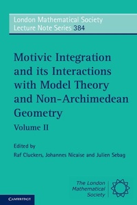 Abbildung von: Motivic Integration and its Interactions with Model Theory and Non-Archimedean Geometry: Volume 2 - Cambridge University Press