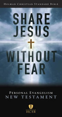 Bild: HCSB Share Jesus Without Fear New Testament, Trade Paper - Broadman & Holman Publishers