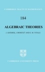 Cover: Algebraic Theories - Cambridge University Press