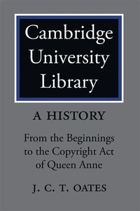 Enlarge image Cover: Cambridge University Library: A History - Cambridge University Press