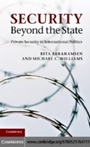 Cover: Security Beyond the State - Cambridge University Press