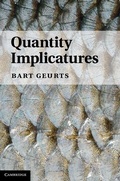 Cover: Quantity Implicatures - Cambridge University Press