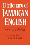 Cover: Dictionary of Jamaican English - Cambridge University Press