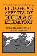Cover: Biological Aspects of Human Migration - Cambridge University Press