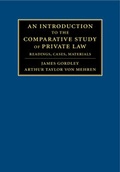 Cover: An Introduction to the Comparative Study of Private Law - Cambridge University Press