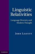 Cover: Linguistic Relativities - Cambridge University Press