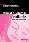 Cover: Ethical Dilemmas in Pediatrics - Cambridge University Press
