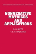 Cover: Nonnegative Matrices and Applications - Cambridge University Press