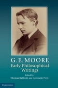Cover: G. E. Moore: Early Philosophical Writings - Cambridge University Press