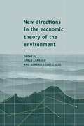 Cover: New Directions in the Economic Theory of the Environment - Cambridge University Press
