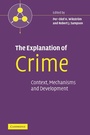 Cover: The Explanation of Crime - Cambridge University Press
