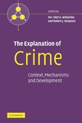 Cover: The Explanation of Crime - Cambridge University Press