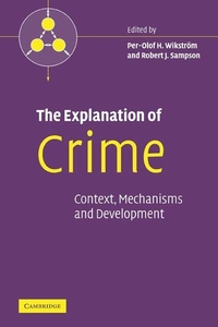 Enlarge image Cover: The Explanation of Crime - Cambridge University Press