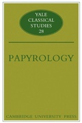 Cover: Papyrology - Cambridge University Press