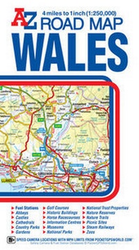 Abbildung von: Wales Road Map - Geographers' A-Z Map Co Ltd