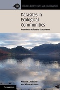 Cover: Parasites in Ecological Communities - Cambridge University Press