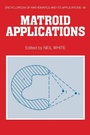 Cover: Matroid Applications - Cambridge University Press