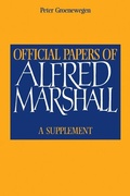 Cover: Official Papers of Alfred Marshall - Cambridge University Press