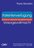 Cover: Patientenverf&uuml;gung - Vorsorgevollmacht - GHV