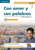 Cover: Con amor y con palabras (Mexico) Book + CD - Editorial Edinumen