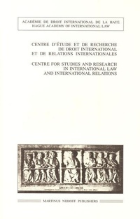 Abbildung von: Centre d'Etude et Recherche de Droit International et de Relations Internationales 1999/Centre for Studies and Research in International Law and International Relations 1999:Les Droit International des Transports Maritimes/The International Law of Maritim - Kluwer Law International