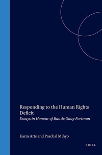 Enlarge image Cover: Responding to the Human Rights Deficit - Kluwer Law International