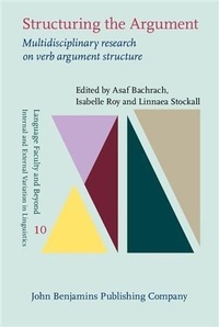 Abbildung von: Structuring the Argument - John Benjamins Publishing Company
