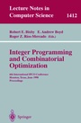 Cover: Integer Programming and Combinatorial Optimization - Springer