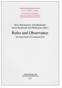 Enlarge image Cover: Rules and Observance - Lit Verlag