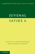Cover: Juvenal: Satire 6 - Cambridge University Press