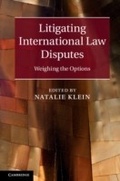 Cover: Litigating International Law Disputes - Cambridge University Press