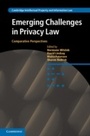 Cover: Emerging Challenges in Privacy Law - Cambridge University Press