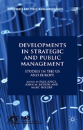 Cover: Developments in Strategic and Public Management - Palgrave Macmillan