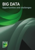 Cover: Big Data - BCS, The Chartered Institute for IT