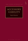 Cover: Accessory Liability - Hart Publishing