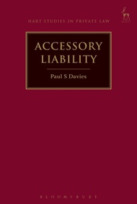 Enlarge image Cover: Accessory Liability - Hart Publishing