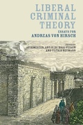 Cover: Liberal Criminal Theory - Hart Publishing