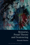 Bild: Remorse, Penal Theory and Sentencing - Hart Publishing