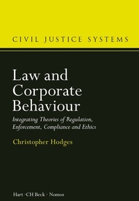 Abbildung von: Law and Corporate Behaviour - Beck/Hart Publishing