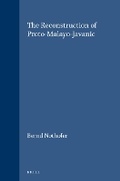 Cover: The reconstruction of Proto-Malayo-Javanic - Kluwer Academic Publishers