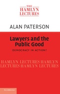 Cover: Lawyers and the Public Good - Cambridge University Press