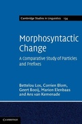 Cover: Morphosyntactic Change - Cambridge University Press
