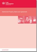 Cover: Matrimonial property, needs and agreements - TSO