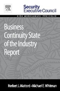 Cover: Business Continuity State of the Industry Report - Elsevier