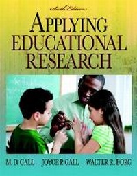 Enlarge image Cover: Applying Educational Research (with MyEducationLab) - Pearson