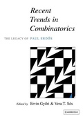 Cover: Recent Trends in Combinatorics - Cambridge University Press