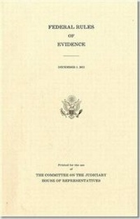 Enlarge image Cover: Federal Rules of Evidence, December 1, 2013 - National Defense University Press,U.S.